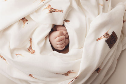Swaddle de Jersey Jirafas